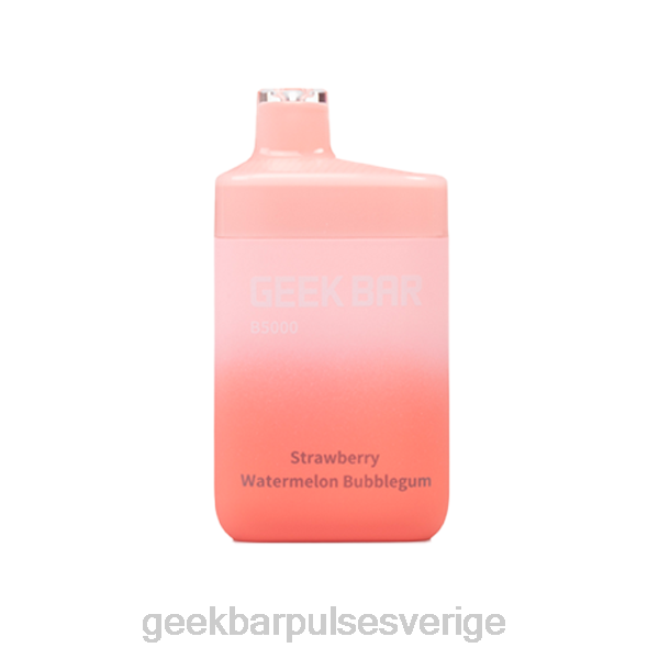 jordgubbsvattenmelon bubbelgum