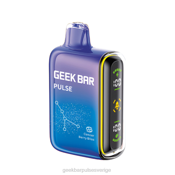 Geek Bar Engångs Vape - Geek Bar Pulse 15k engångsvape 44L047 cancer bär lycka