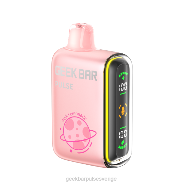 Geek Bar Engångs Vape - Geek Bar Pulse 15k engångsvape 44L057 rosa lemonad