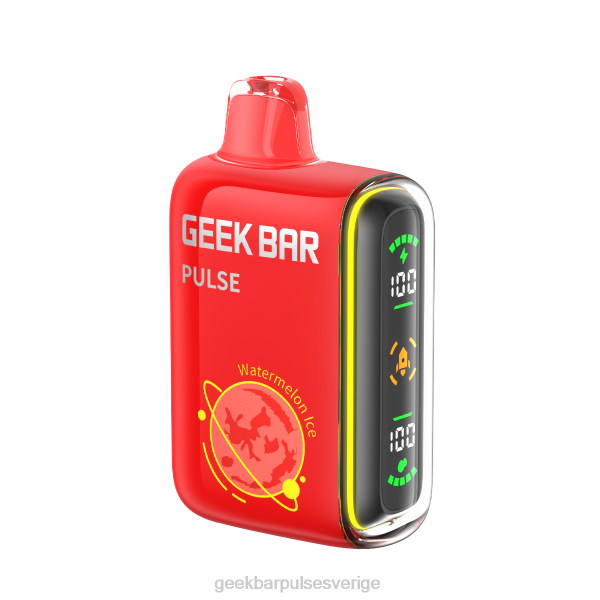 Geek Bar Engångs Vape - Geek Bar Pulse 15k engångsvape 44L067 vattenmelon is