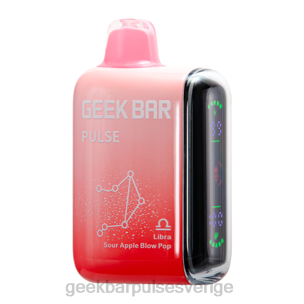 Geek Bar Vape Ingredients - Geek Bar Pulse 50 mg 44L06 syrlig äppelpop