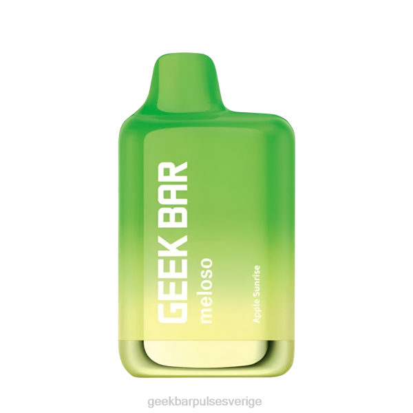 Geek Bar Disposable Vape - Geek Bar Meloso max engångsvape 44L0125 äpple soluppgång