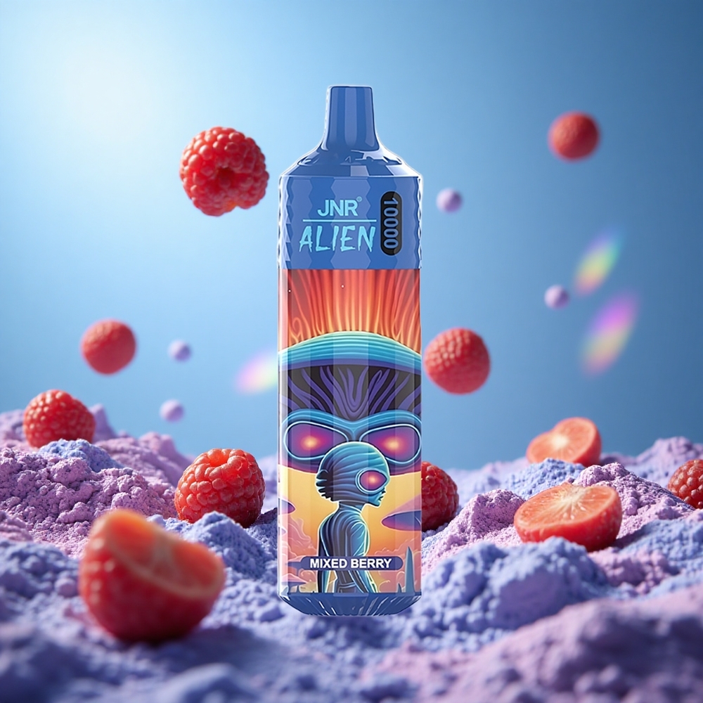 JNR Alien 10000 Puffs 850mAh Batterikapacitet 20ml E-vätska Mixed Bär partihandel Sverige