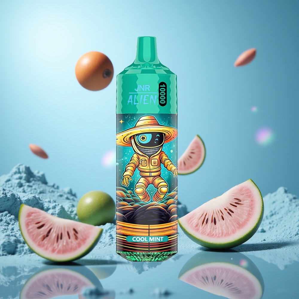 JNR Alien 10000 Puffs Cool Mynta 850mAh Batterikapacitet LED (RGB) partihandel Sverige