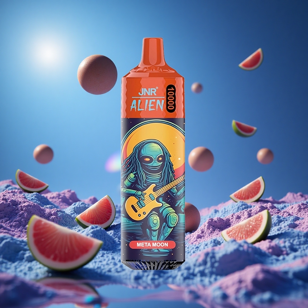 JNR Alien 10000 Puffs Meta måne 850mAh Batterikapacitet Type-C Snabbladdning partihandel Sverige