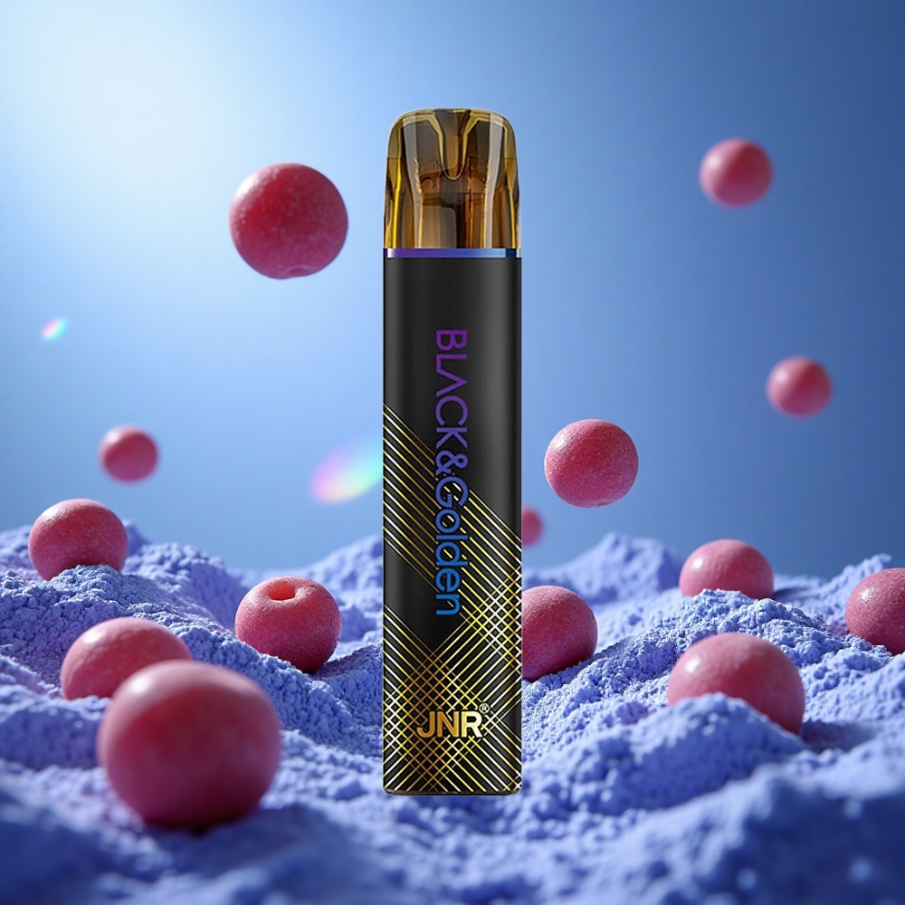 JNR Black&Golden 800 Puffs Druvis E-Liquid Kapacitet 2ml partihandel Sverige