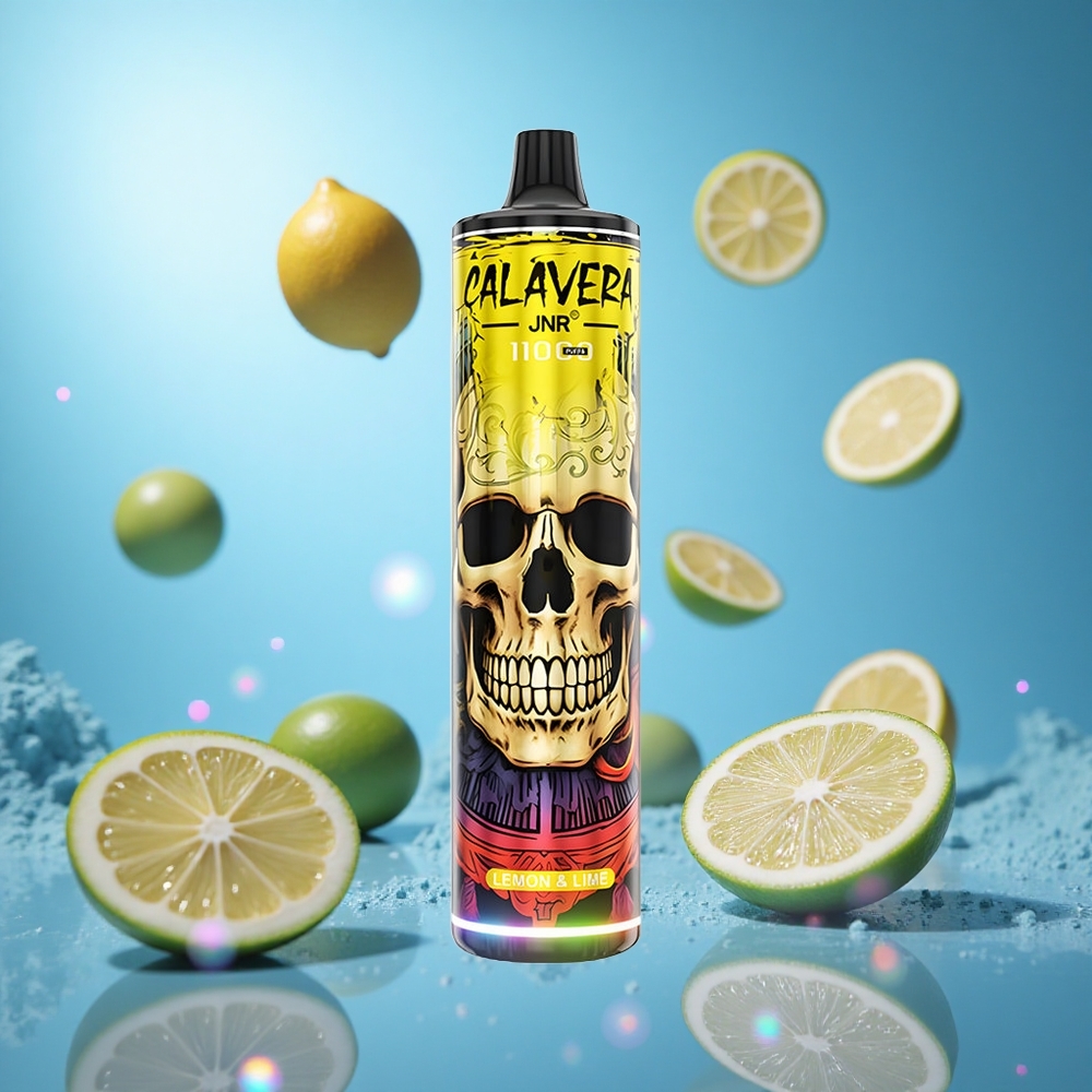 JNR Calavera 11000 Puffs Citron & Lime 21ml E-Liqvid Kapacitet 850 mAh Batteri Kapacitet partihandel Sverige