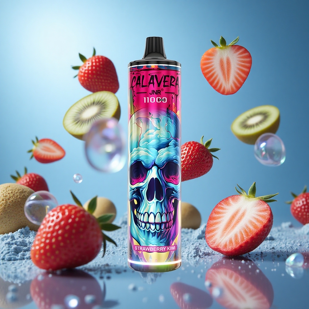 JNR Calavera 11000 Puffs Jordgubb Kiwi Typ-C-laddningsport 850 mAh Batterikapacitet partihandel Sverige