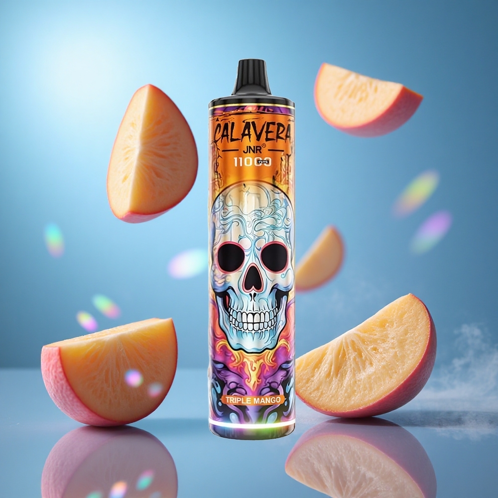 JNR Calavera 11000 Puffs Triple Mango 850 mAh Batterikapacitet 21ml E-Liquid Kapacitet partihandel Sverige