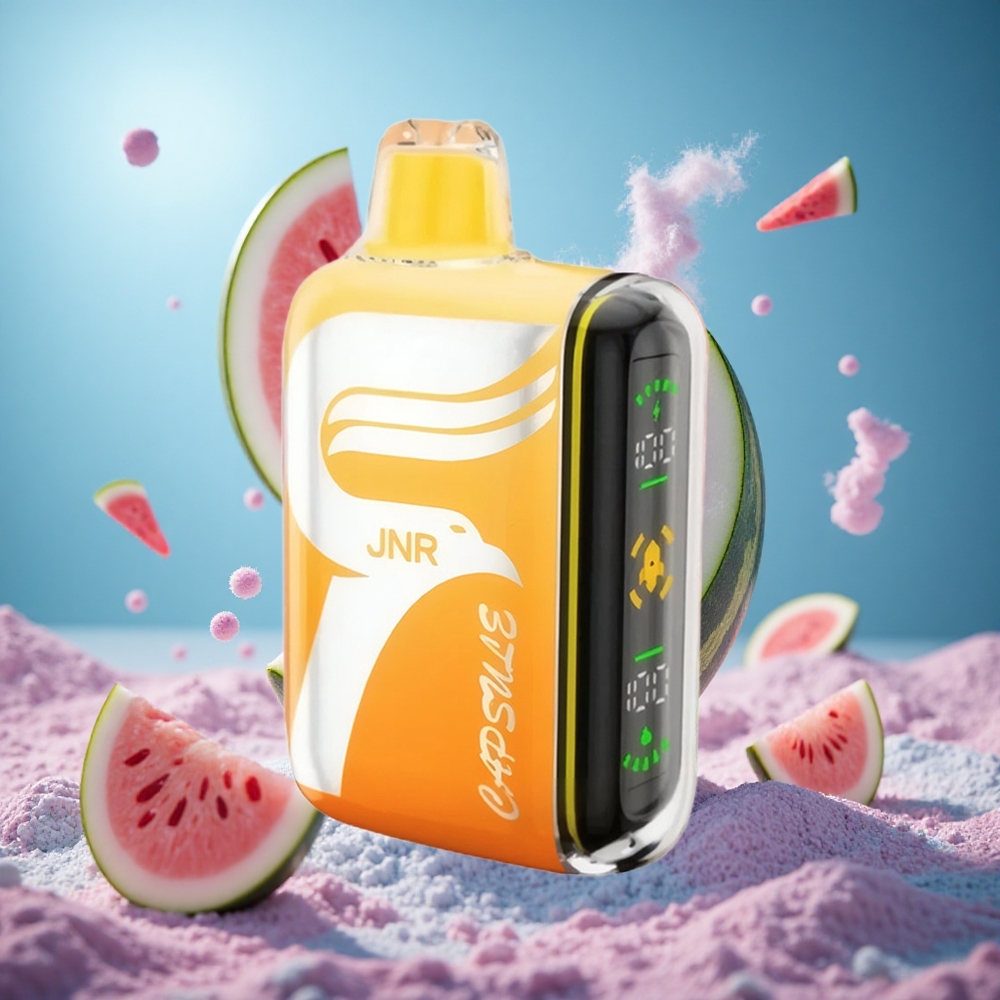JNR Capsule 15000 Puffs 20ml Vattenmelon Och Litchi Dual Mesh Coil partihandel Sverige