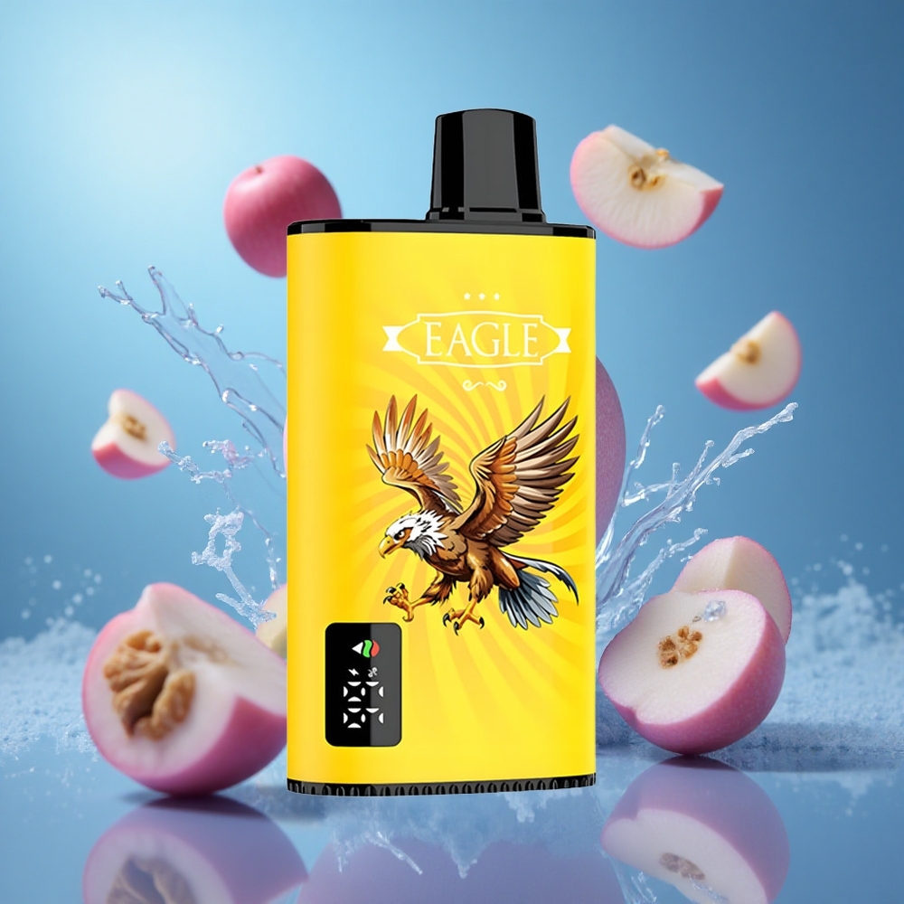 JNR EAGLE Smart 23000 Puffs Dubbel Äpple Digital Skärm Justerbar Luftflöde partihandel Sverige