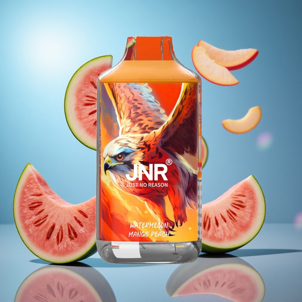 JNR Falcon 16000 Puffs Vattenmelon Mango Persika 850 mAh 22ml partihandel Sverige