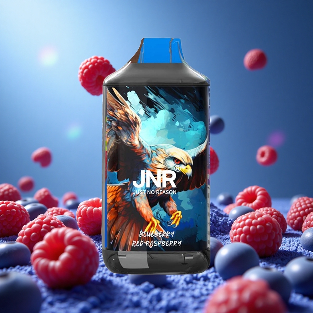 JNR Falkon 16000 Puffs Blåbär Röd Hallon 850 mAh 22ml partihandel Sverige