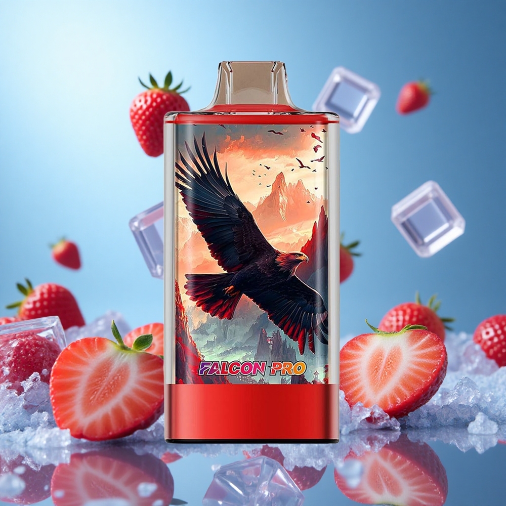 JNR Falcon Pro 28000 Puffs Jordgubb Is 30ml Förfylld Kapacitet 950mAh Batteri Kapacitet partihandel Sverige