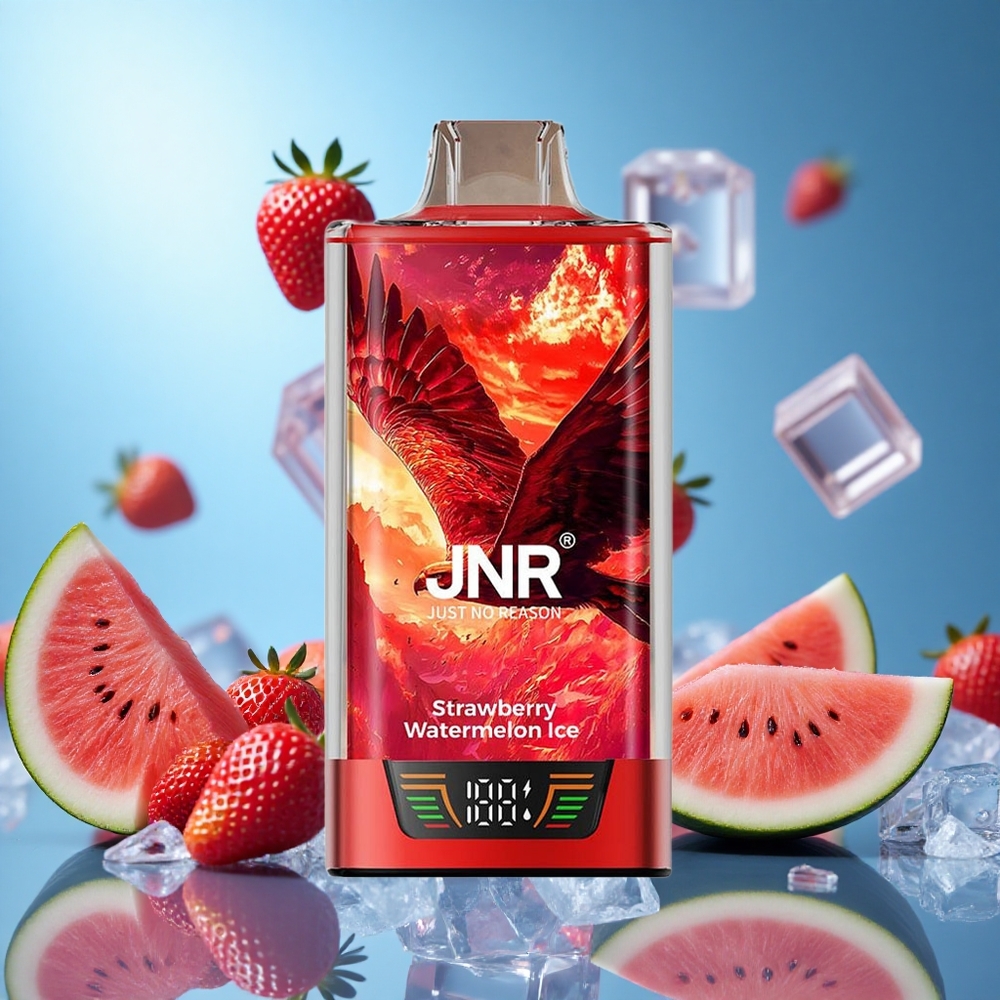JNR Falcon Pro 28000 Puffs Jordgubb Vattenmelon Is 30ml Förfylld Kapacitet 950mAh Batterikapacitet partihandel Sverige