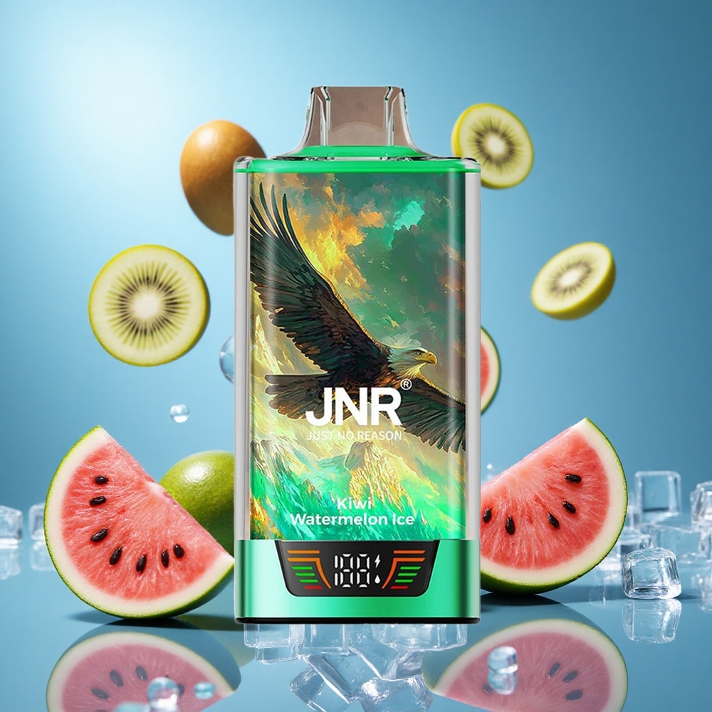 JNR Falcon Pro 28000 Puffs Kiwi Vattenmelon Is 30ml Fylld Kapacitet 950mAh Batteri Kapacitet partihandel Sverige