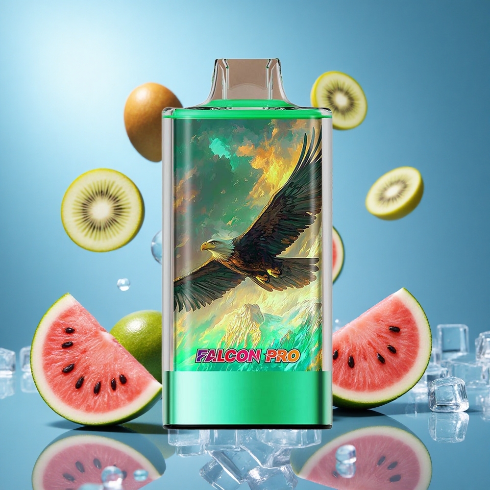 JNR Falcon Pro 28000 Puffs Kiwi Vattenmelon Is 30ml Fylld Kapacitet 950mAh Batteri Kapacitet partihandel Sverige