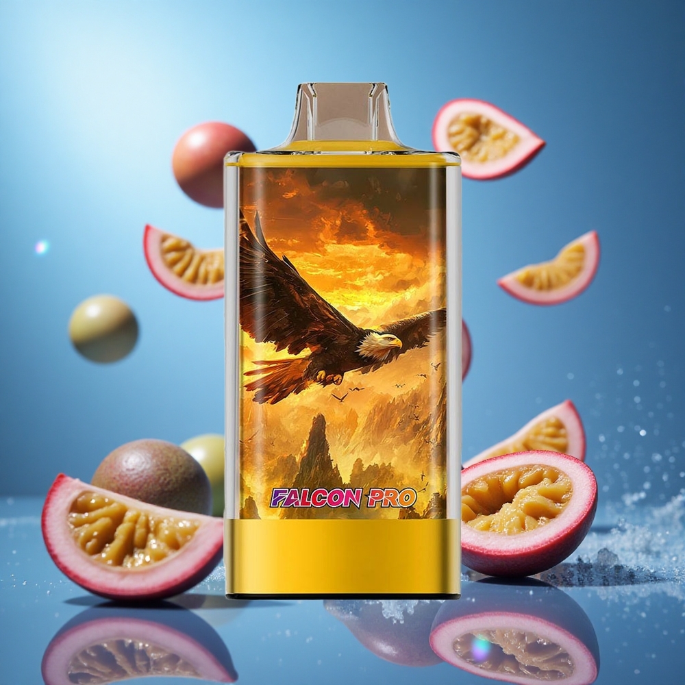 JNR Falcon Pro 28000 Puffs Mango Passionsfrukt 30ml Förfylld Kapacitet USB Type-C partihandel Sverige