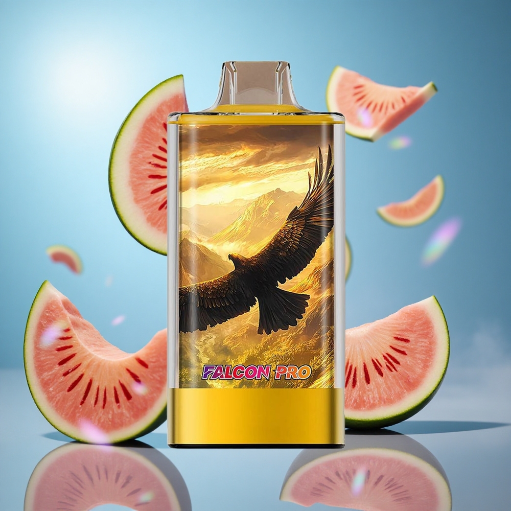 JNR Falcon Pro 28000 Puffs Persika Mango Vattenmelon 30ml Förfylld Kapacitet USB Type-C partihandel Sverige