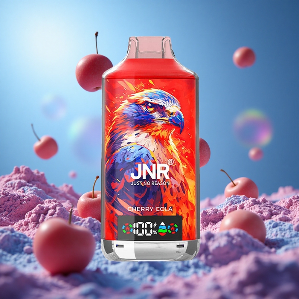 JNR Falcon X 18000 Puffs 24ml Vätskevolym Körsbär Engångsvape partihandel Sverige