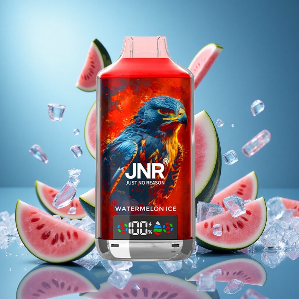 JNR Falcon X 18000 Puffs 24ml Vattenmelon Is Dual Mesh Coil & Dual Core partihandel Sverige