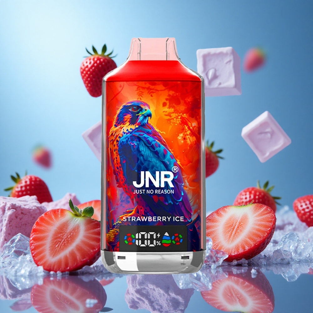 JNR Falcon X 18000 Puffs Digital Display Jordgubbis partihandel Sverige