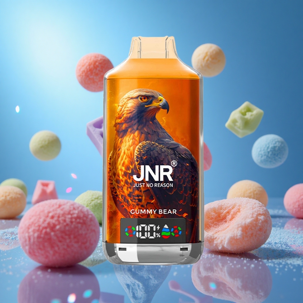 JNR Falcon X 18000 Puffs Godisbjörn 750mAh Batterikapacitet 24ml E-vätska Kapacitet partihandel Sverige