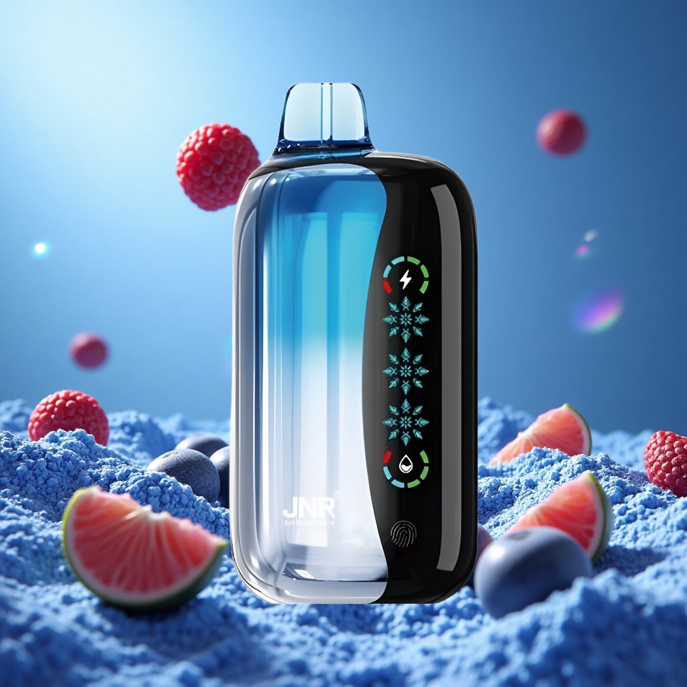 JNR Flex Ice 21000 Puffs Blåbär Is Justerbar Is Anpassningsbar Luftflöde partihandel Sverige