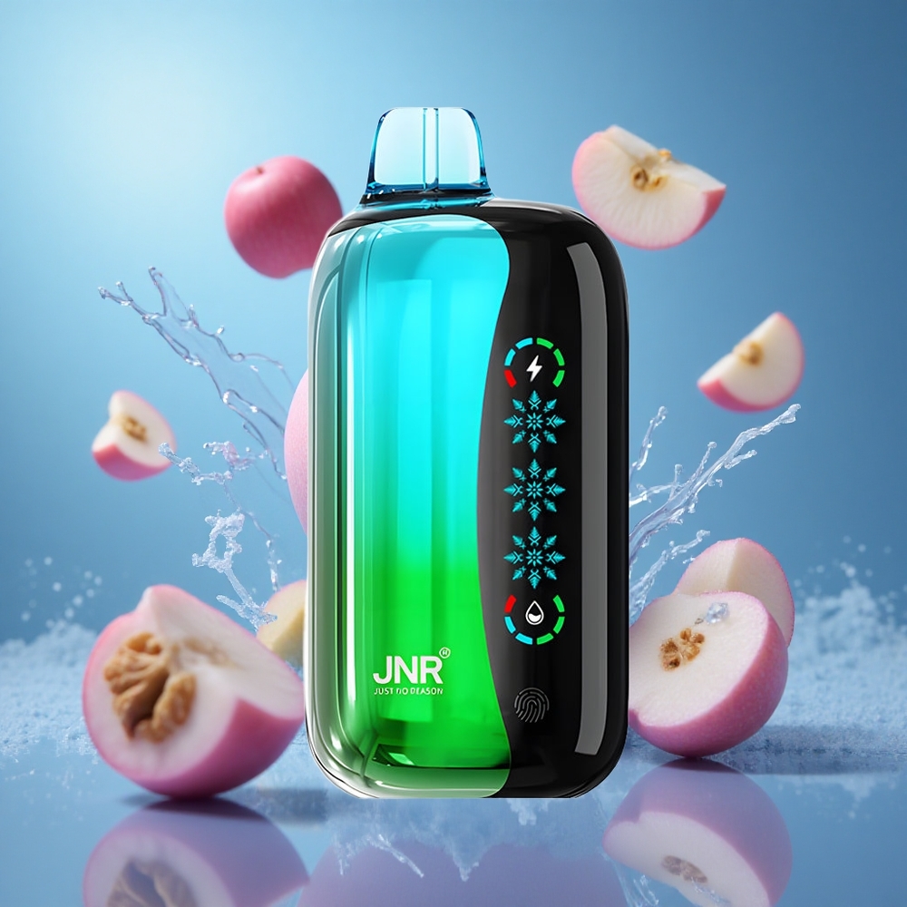 JNR Flex Ice 21000 Puffs Engångsvape Dubbel Äpple Justerbar Is 26ml E-vätska partihandel Sverige