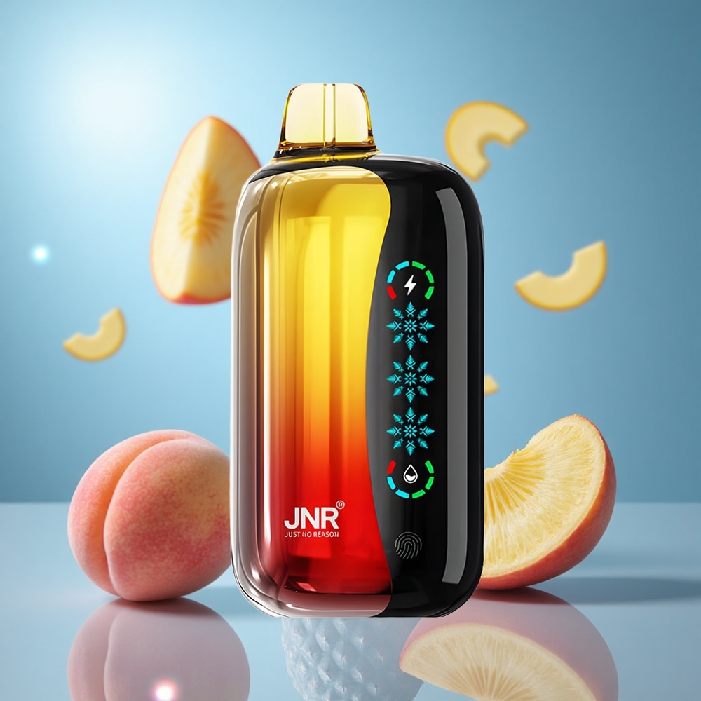 JNR Flex Ice 21000 Puffs Engångsvape Persika Mango Ananas Anpassningsbar Luftflöde partihandel Sverige