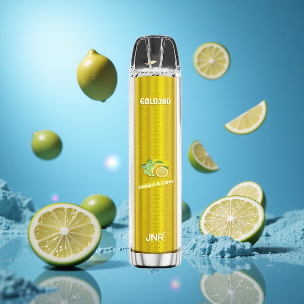 JNR Gold380 6000 Puffs Citron Lime 1500mAh Batterikapacitet 13ml E-vätskevolym partihandel Sverige