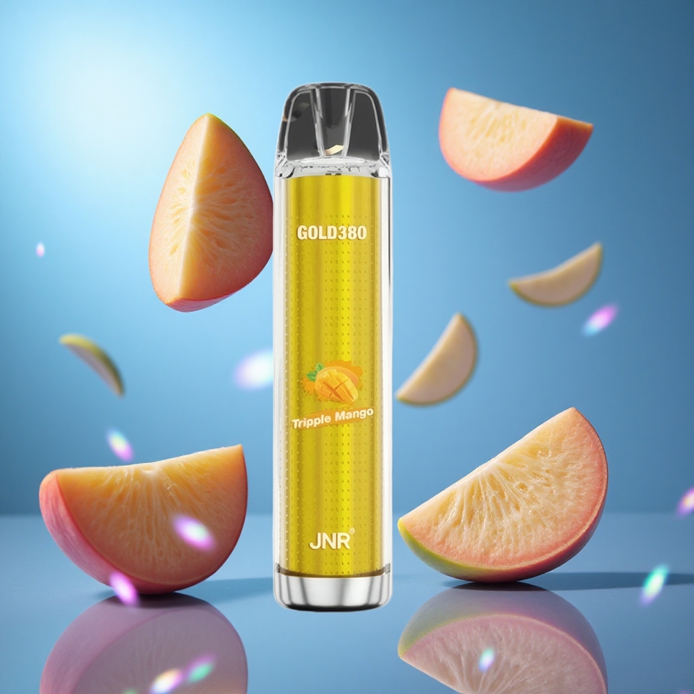 JNR Gold380 6000 Puffs Trippel Mango 13ml e-vätska partihandel Sverige