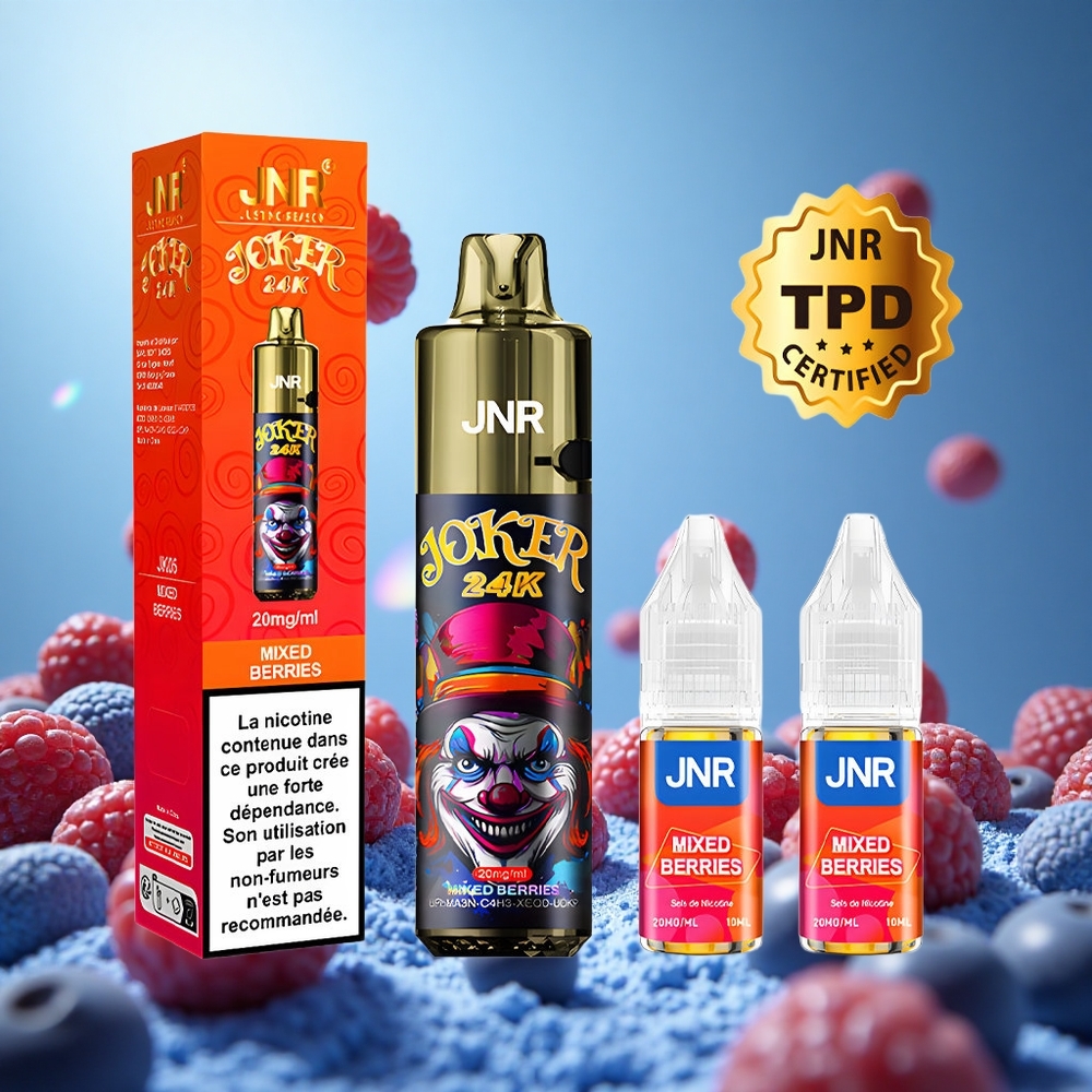 JNR Joker 24000 Puffs Blandade Bär 800mAh Batteri partihandel Sverige