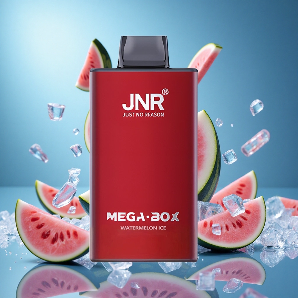 JNR Mega Box 25000 Puffs 2% Nikotin Vattenmelon Is partihandel Sverige