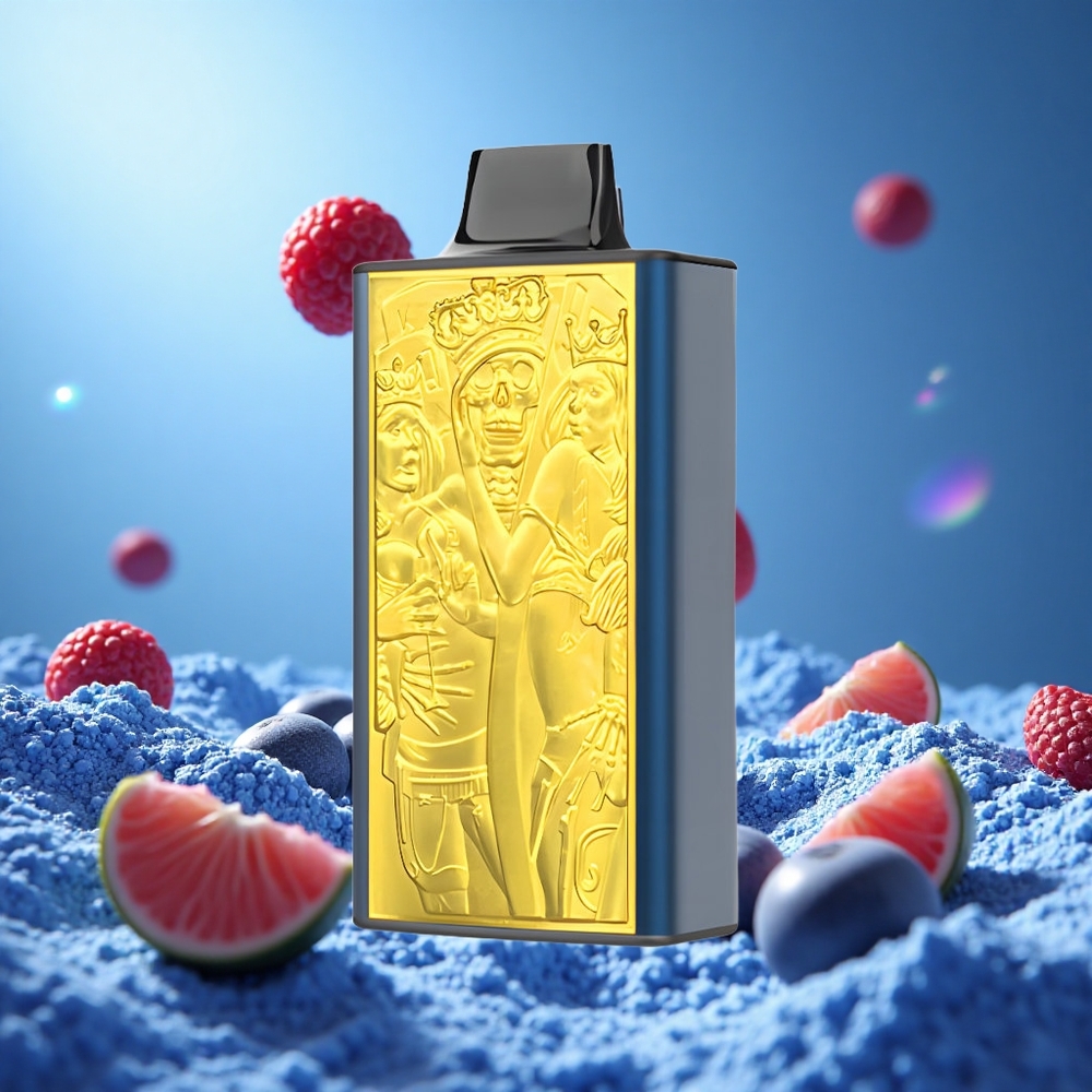 JNR Mega Box 25000 Puffs 30ml E-vätska Blåbär Is partihandel Sverige