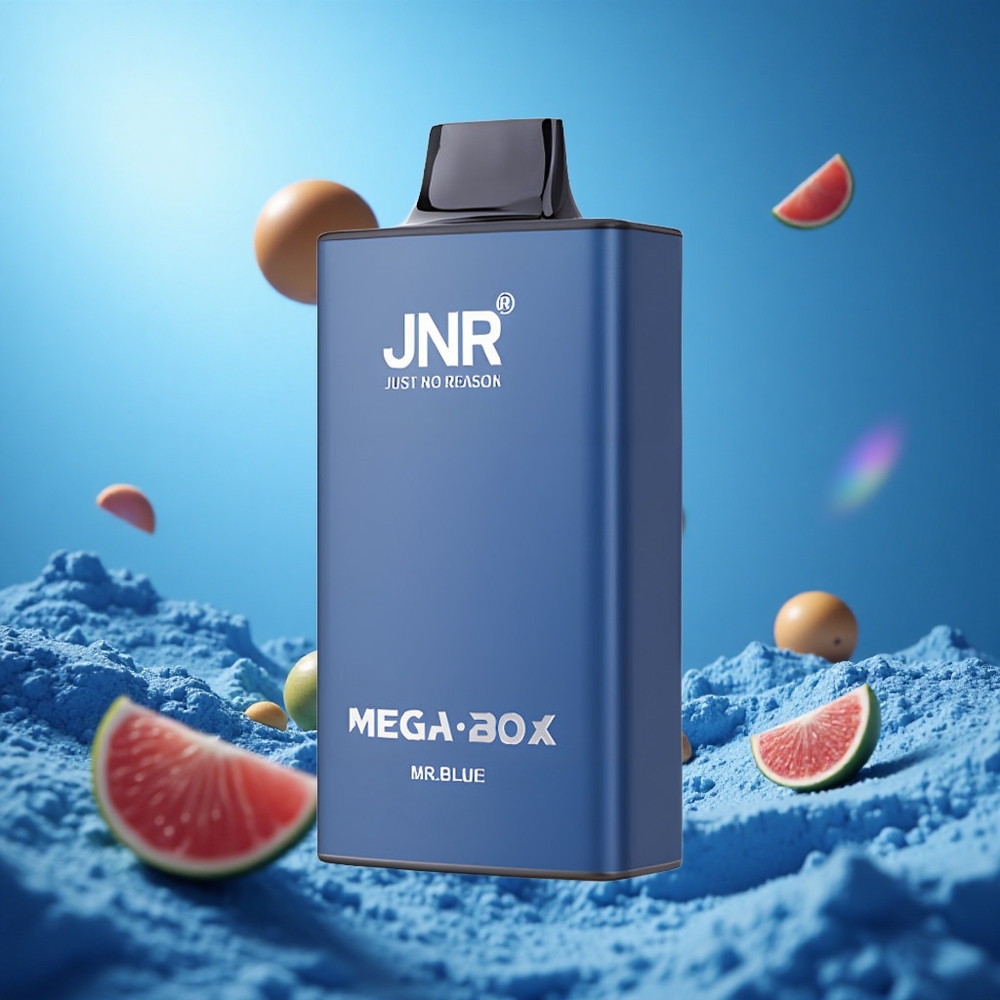 JNR Mega Box 25000 Puffs 30ml E-vätska Blå partihandel Sverige