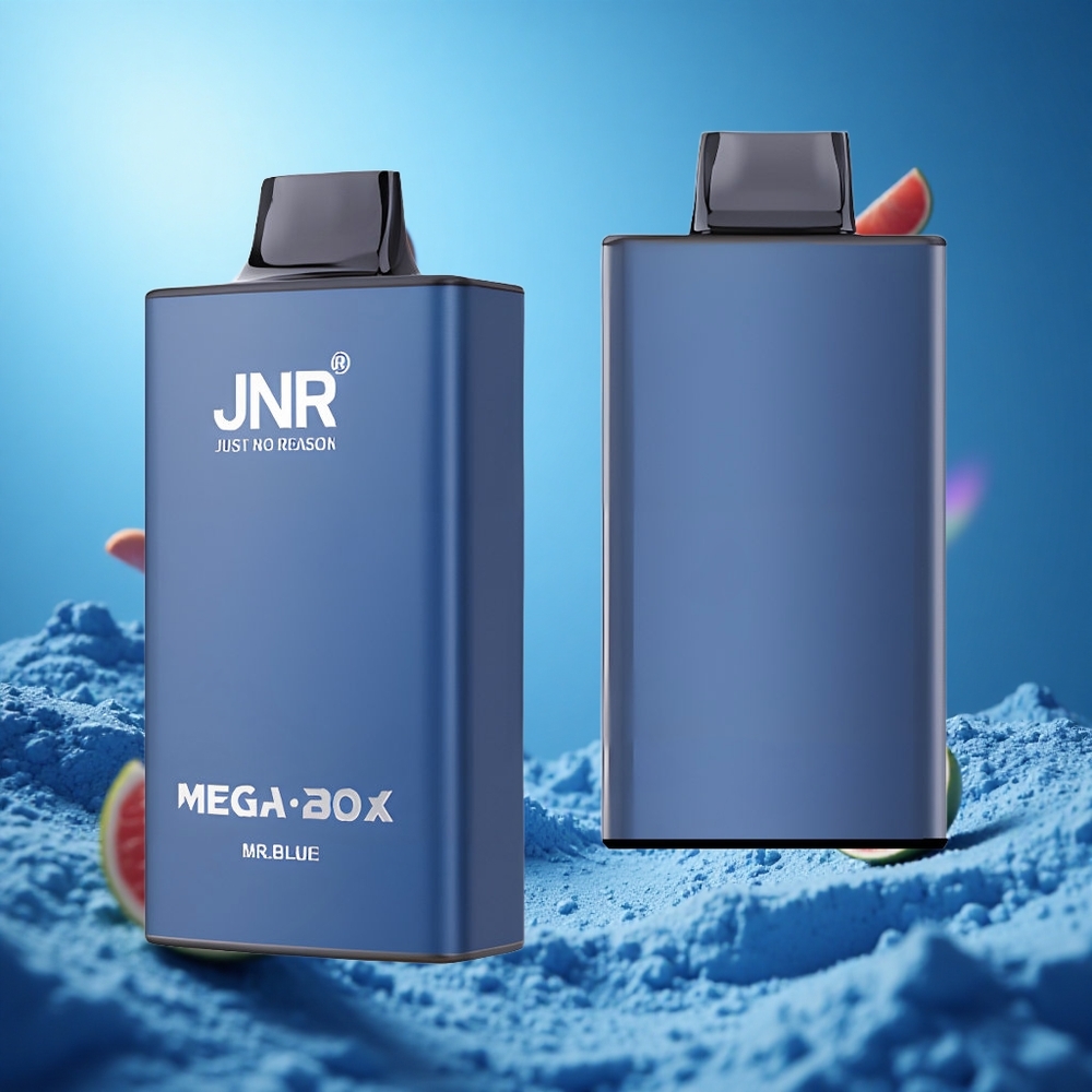 JNR Mega Box 25000 Puffs 30ml E-vätska Blå partihandel Sverige