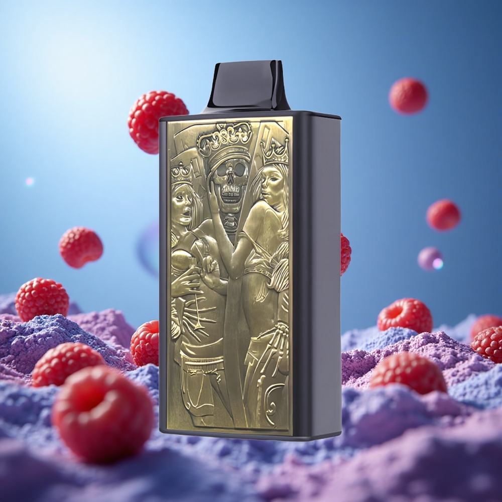 JNR Mega Box 25000 Puffs 30ml E-vätska Kirsbär Hallon partihandel Sverige