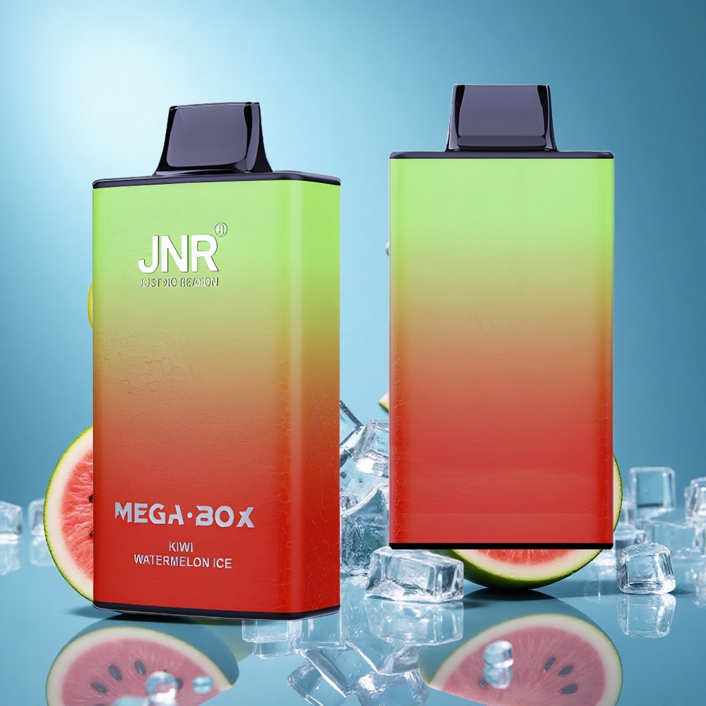 JNR Mega Box 25000 Puffs 30ml E-vätska Kiwi Vattenmelon Is partihandel Sverige