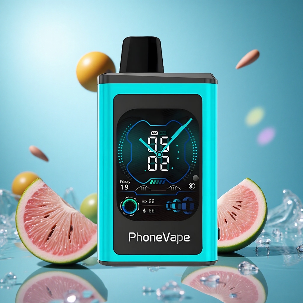 JNR PhoneVape 30000 Puffs Miami Mynta Justerbar Luftflöde Appstyrd partihandel Sverige