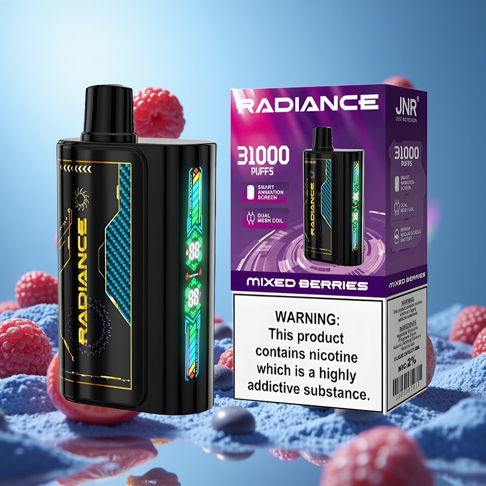 JNR Radiance 31000 Puffs 28ml E-vätska Blandade Bär partihandel Sverige