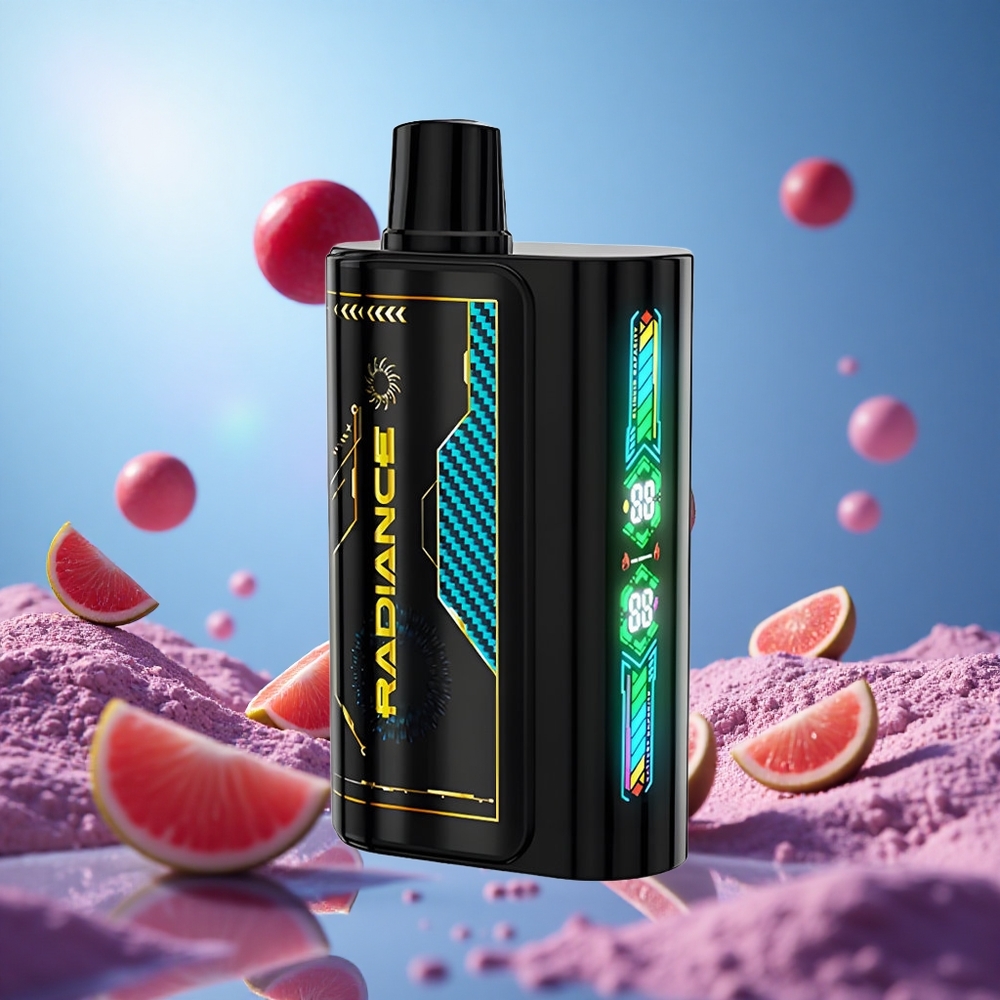 JNR Radiance 31000 Puffs 28ml E-vätska Fizzy Körsbärs Cola Smart Animation Screen partihandel Sverige