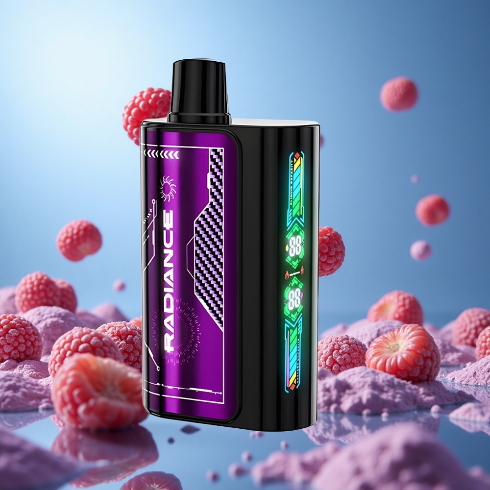 JNR Radiance 31000 Puffs Engångsvape Körsbär Bär 28ml E-vätska 950 mAh Uppladdningsbart Batteri partihandel Sverige