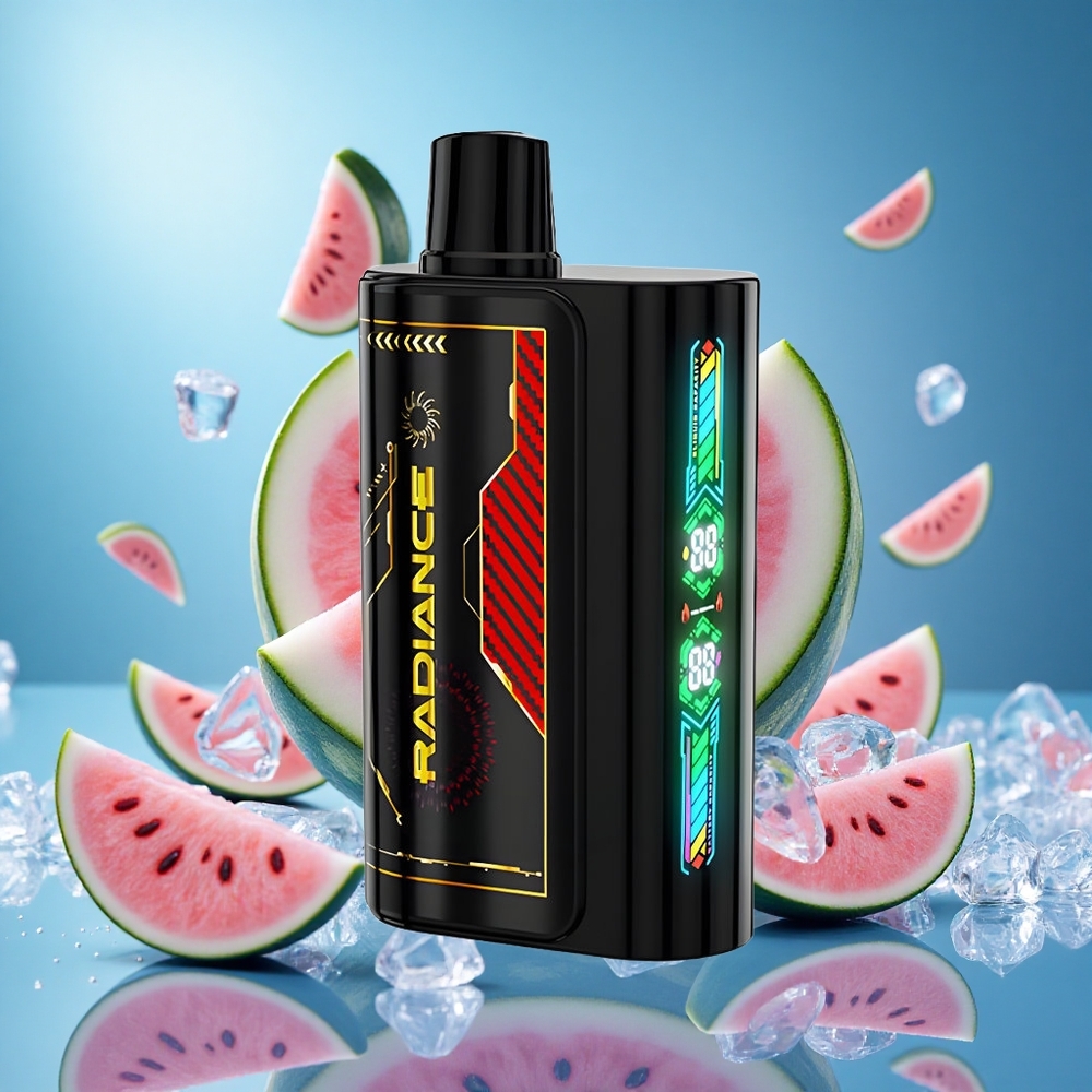 JNR Radiance 31000 Puffs Vattenmelon Is 28ml E-vätska 950 mAh Uppladdningsbart Batteri partihandel Sverige