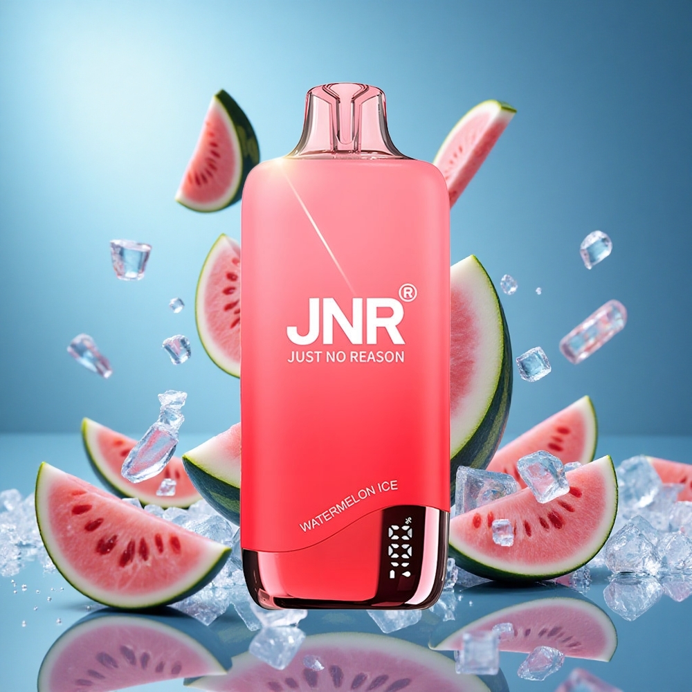 JNR Rainbow 10500 Puffs 18ml e-Vätsketank Vattenmelon Is partihandel Sverige