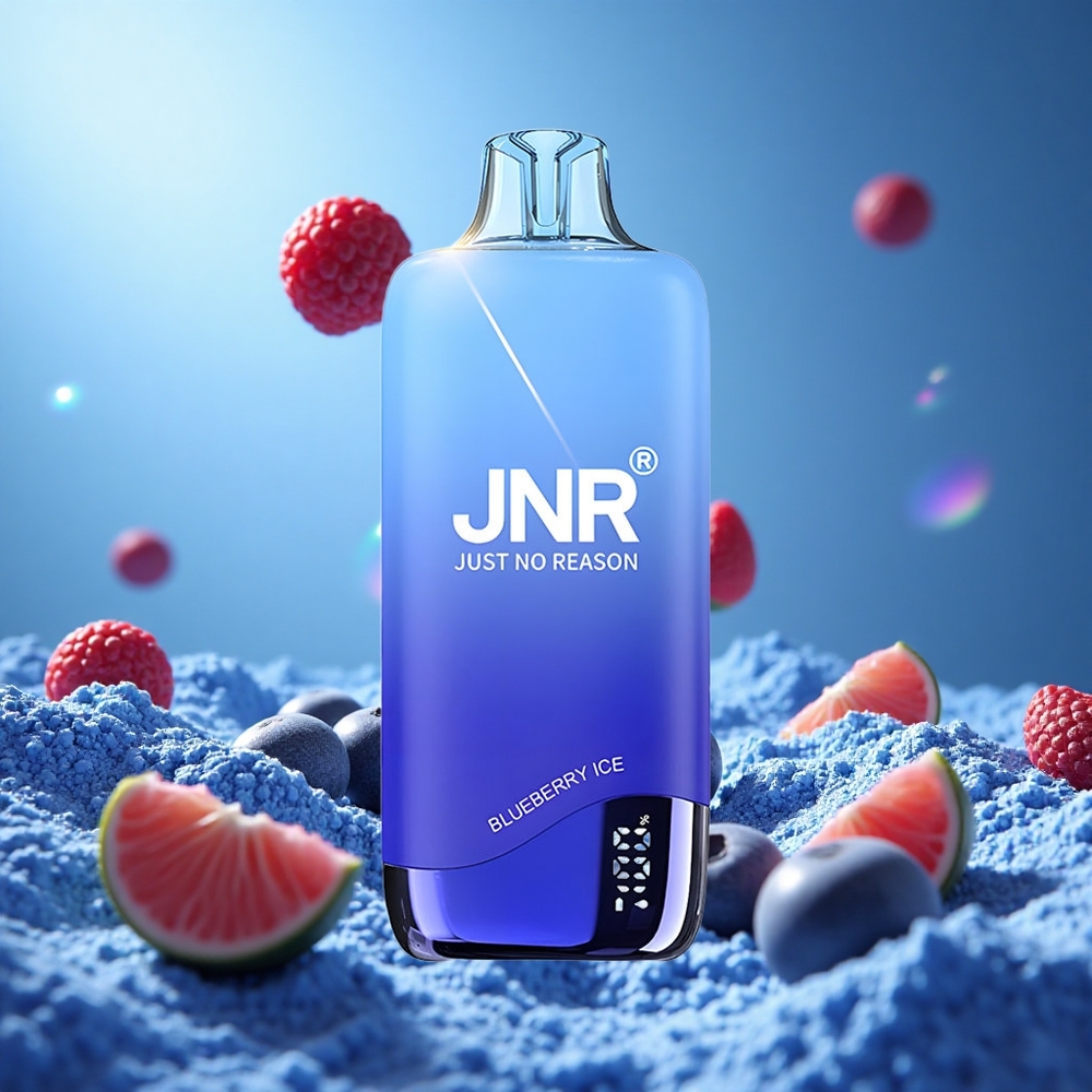 JNR Rainbow 10500 Puffs Blåbär Is 18ml E-vätsketank USB Type-c Charging partihandel Sverige