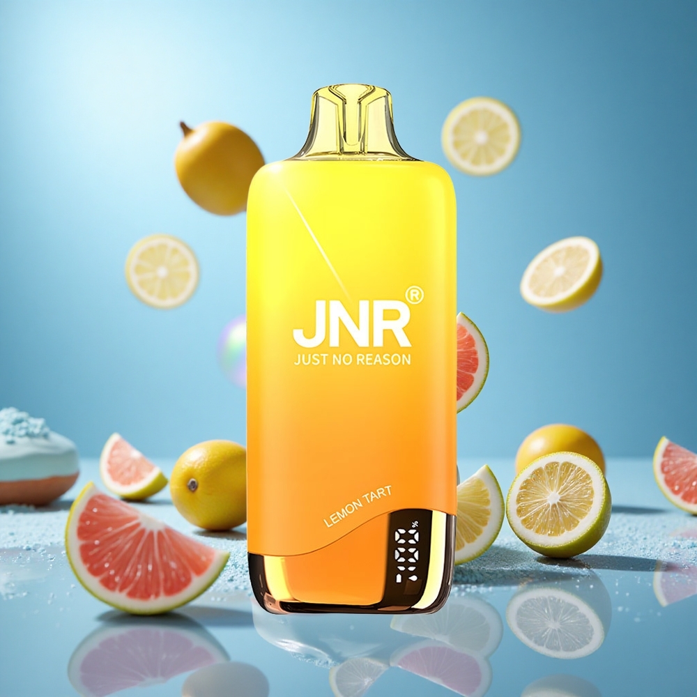 JNR Rainbow 10500 Puffs Citrontårta 18ml E-vätska Tank partihandel Sverige