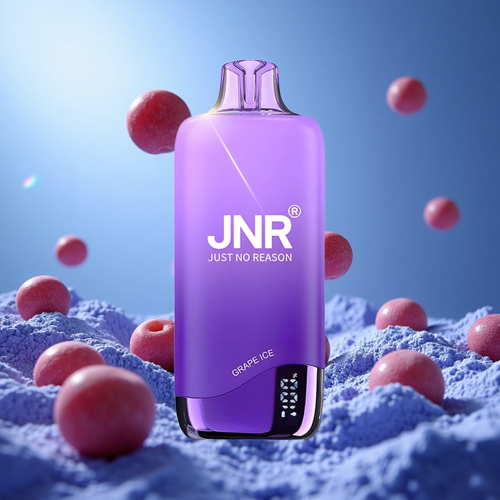 JNR Rainbow 10500 Puffs Druva Is 600mAh Batterikapacitet 18ml E-vätsketank partihandel Sverige