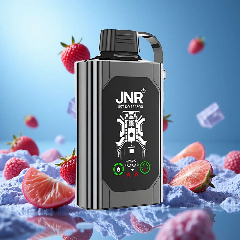 JNR Shisha Hookah Box 20500 Puffs HD-skärm Typ-C Snabbladdning Mixed Berry Is partihandel Sverige