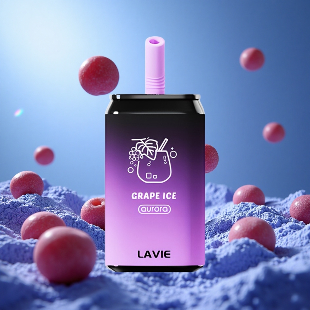 LAVIE Aurora 11000 Puffs Druvis 22ML Kapacitet & 650mAh Batteri partihandel Sverige